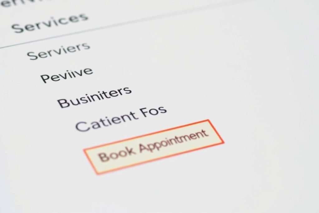 Example of user-friendly navigation menu for an optician website with clear categories Example of user-friendly navigation menu for an optician website with clear categories